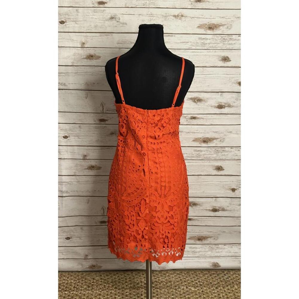 Lulus Perfect Love sleeveless lace sheath mini dress Size Small - Picture 4 of 7